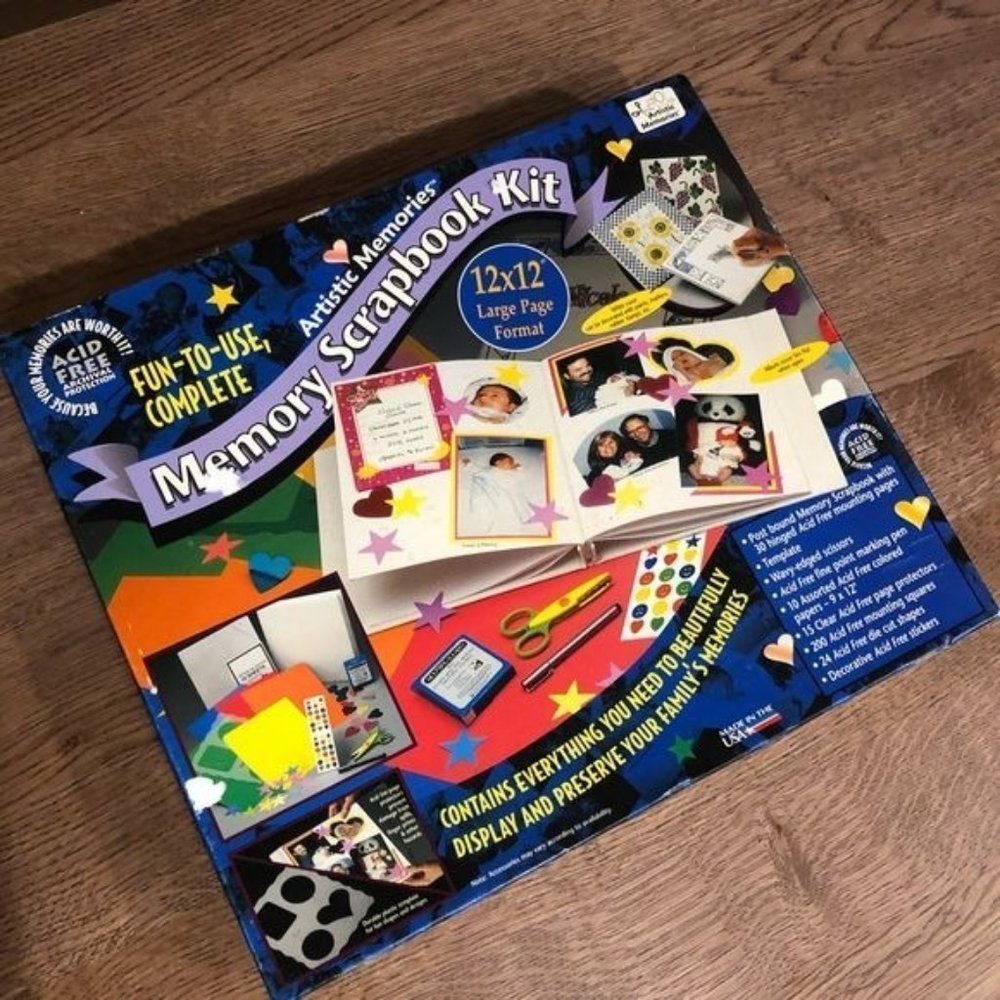 Memory Scrap Book‎ Kit - Picture 2 of 5